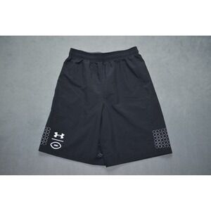 Under Armour‎ Boys Youth XL Black Athletic Shorts Pockets Football Logo
